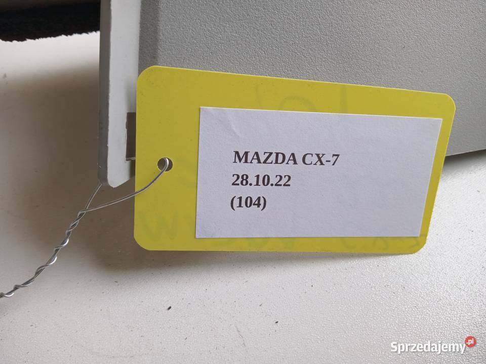 OSŁONA SŁUPKA SZYBY PRZEDNIEJ MAZDA CX7 22 D Tapicerki samochodowe Nowy Tomyśl