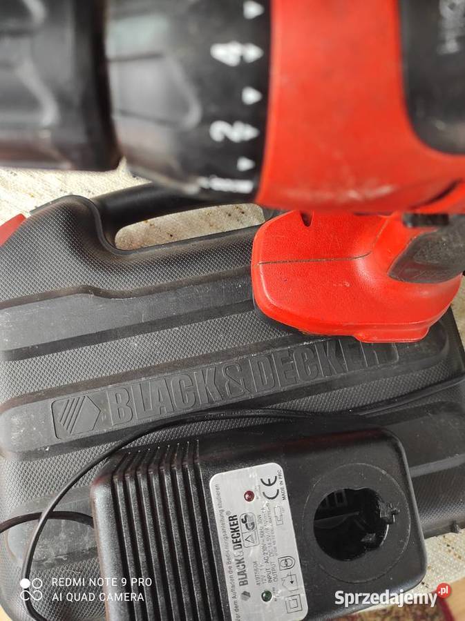 zakrętarko wkrętarka Black Decker kpl skrzynka Lubin