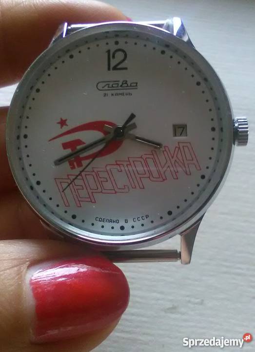 Zegarek radziecki SLAVA CCCP na rękę