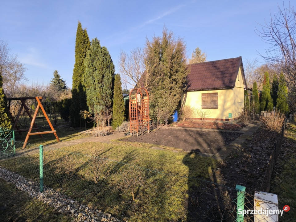 Sprzedam działkę ROD Geofizyka z domkiem kujawsko-pomorskie Toruń sprzedam