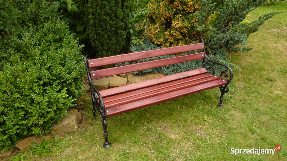 Ławka Wiedeńska z podłokietnikiem wielkopolskie Kępno