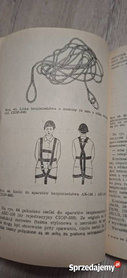 Praca na wysokości Jerzy Winnicki 1986 Unikat Piła
