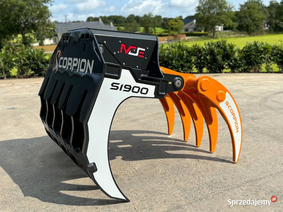 Chwytak do koparki MDE Scorpion S1900 30500 ton Rybnik