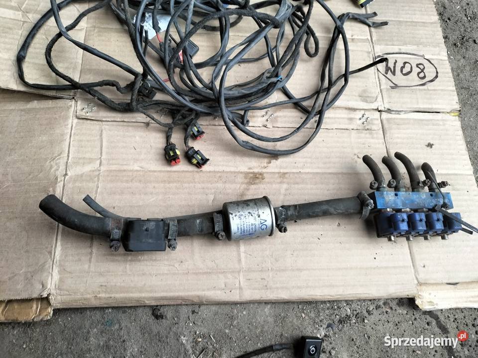 INSTALACJA SEKWENCJA LPG GAZU ZENIT 4 CYLINDRY osobowe sprzedam