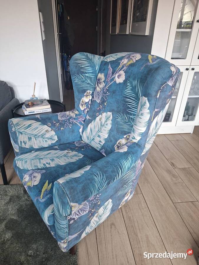 Fotel uszak 80cm śląskie Ruda Śląska sprzedam