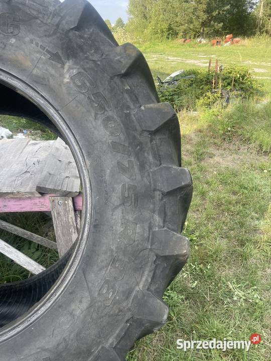 Opony Trelleborg Rolnicze 650 75 R38 2 Młotkowice sprzedam