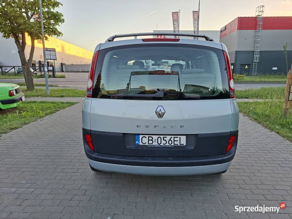 Renault Espace 7 osobowy Zadbany kujawsko-pomorskie Bydgoszcz