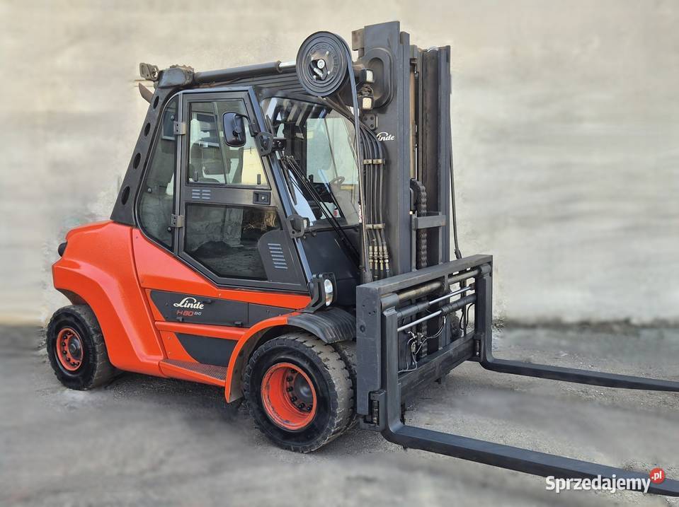 Linde H80D03900 2018r TRIPLEX pozycjoner wózek kabina Rybnik sprzedam
