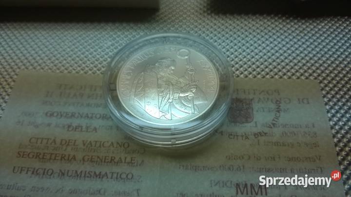 moneta Watykan 2000 lirów 2001r 099 Warszawa