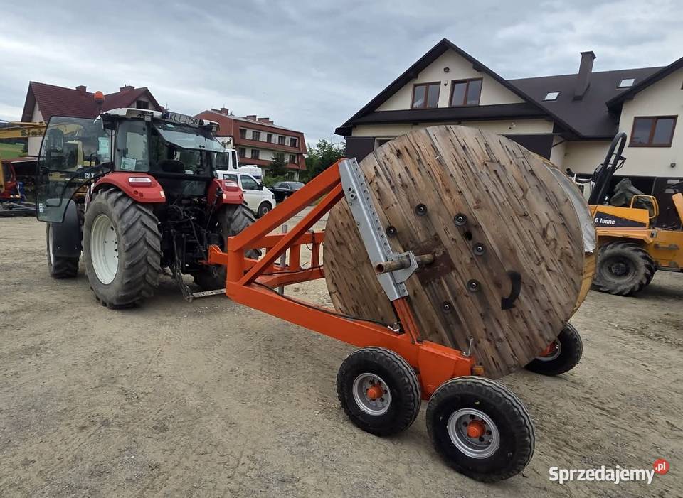 Przyczepa kablowa hydrauliczna 7T Mszana Dolna