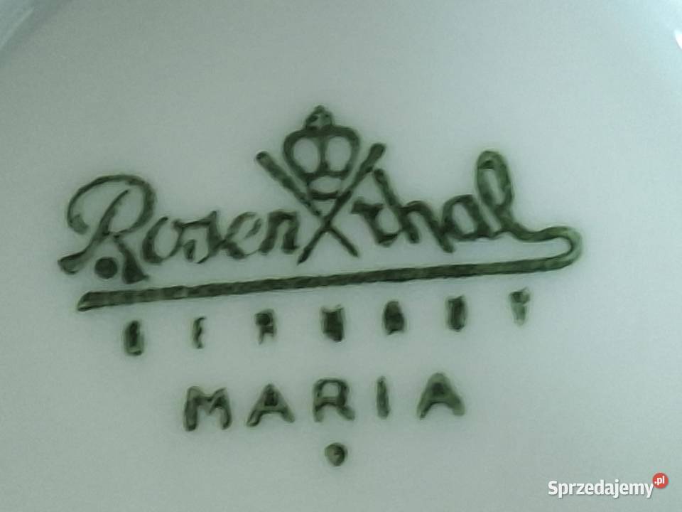 Duży mlecznik Rosenthal Biała Maria porcelana pomorskie Gdańsk