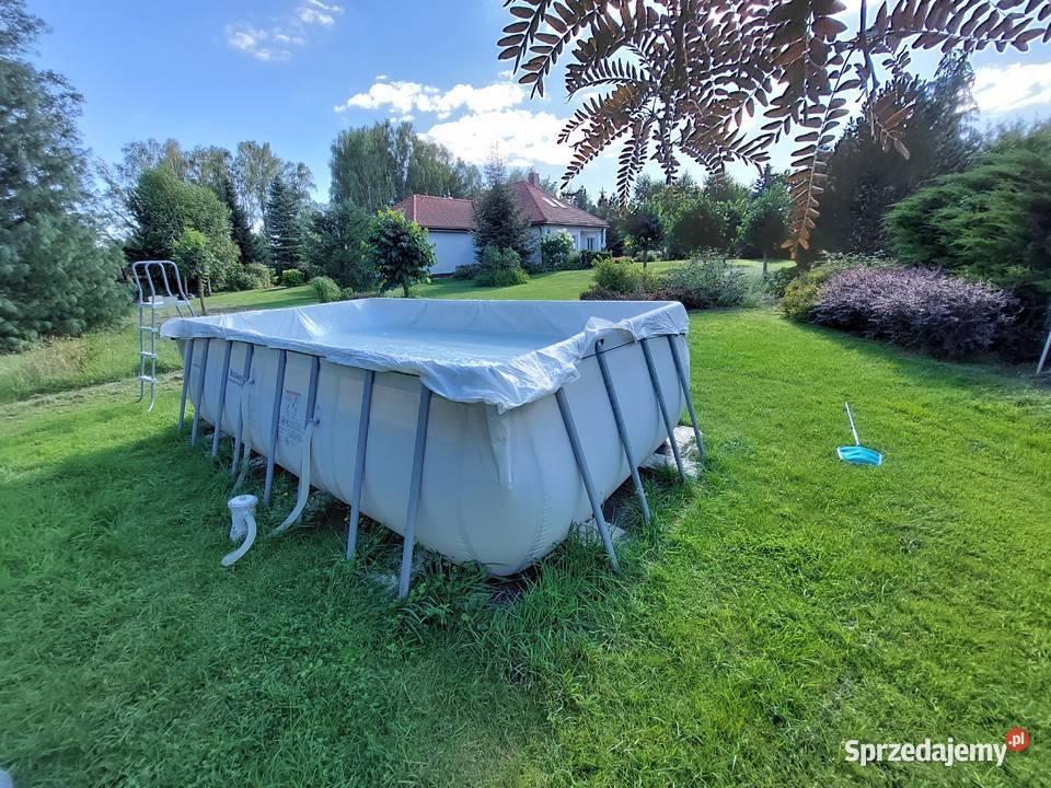 Duzy basen stelażowy o wym244x488x122 Grodzisk Mazowiecki