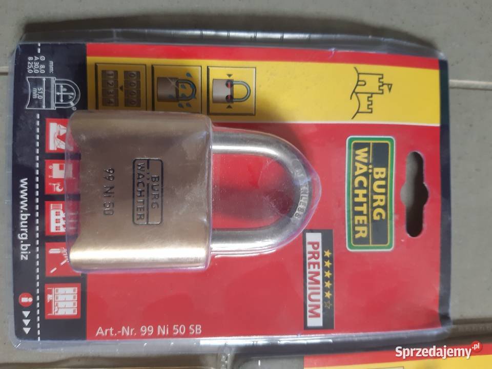 Sprzedam 5 kłódek firmy Niemieckiej Lublin sprzedam