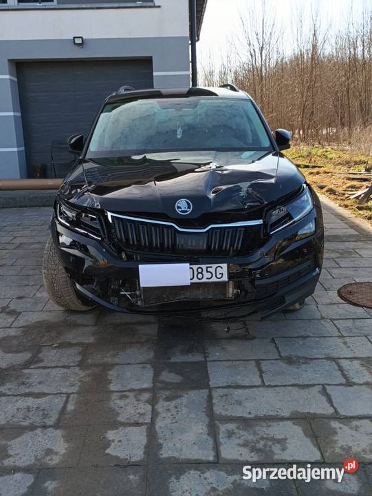 Skoda Kodiaq uszkodzony Gołębiewo Wielkie