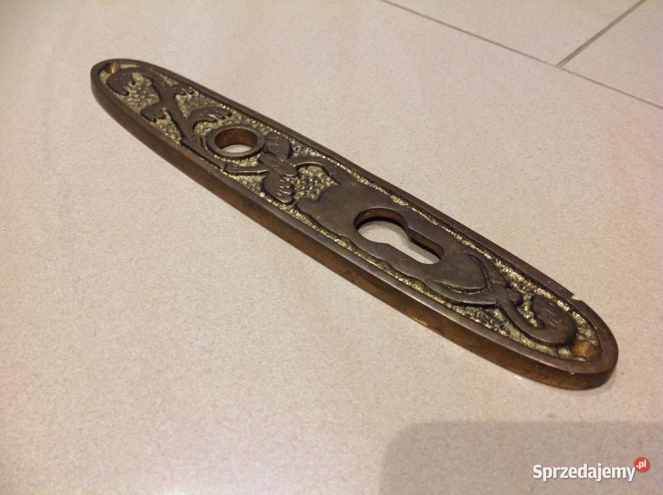 Stary Szyld do Drzwi Mosiężny lubuskie Nowa Sól sprzedam