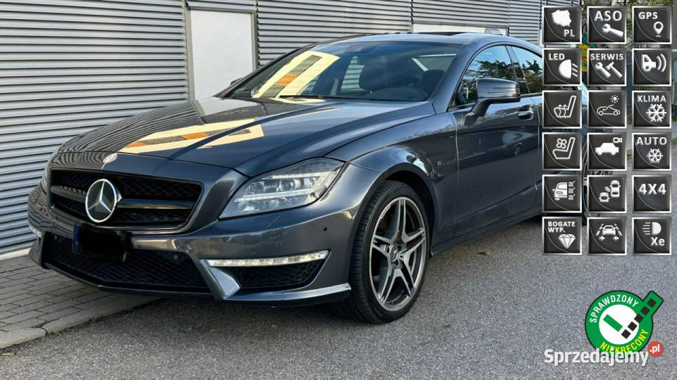 Mercedes CLS 63 AMG 63samg radary full led 4-Matic full opcja przepiękny 1…