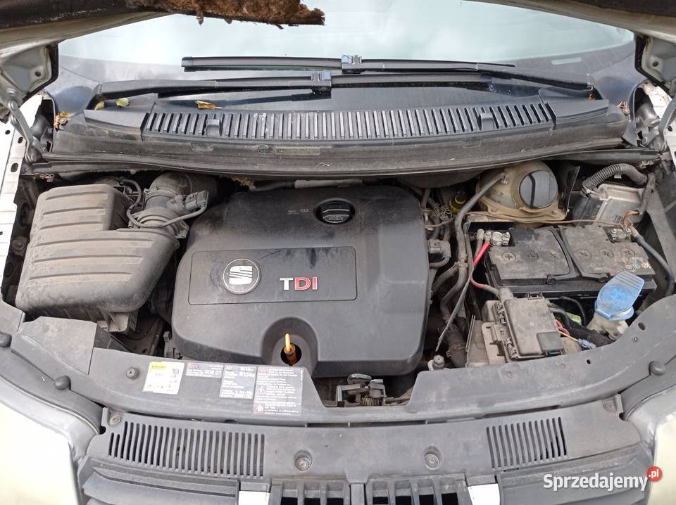 Seat Alhambra 19 85 kW 2002 r dawca części Szklarka Myślniewska