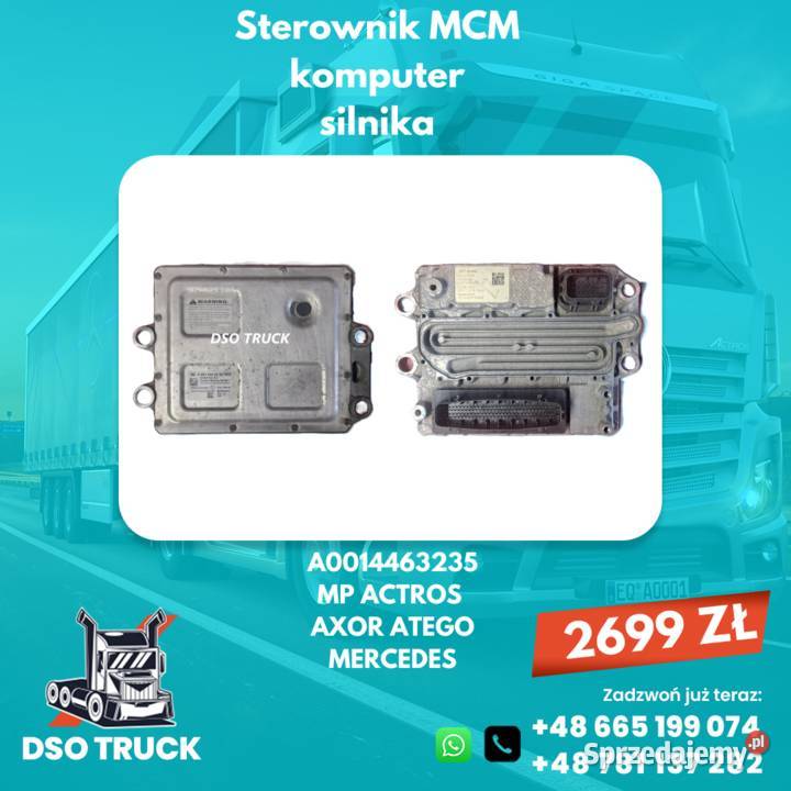 A0014463235 Sterownik MCM mercedes MP ACTROS Zawichost