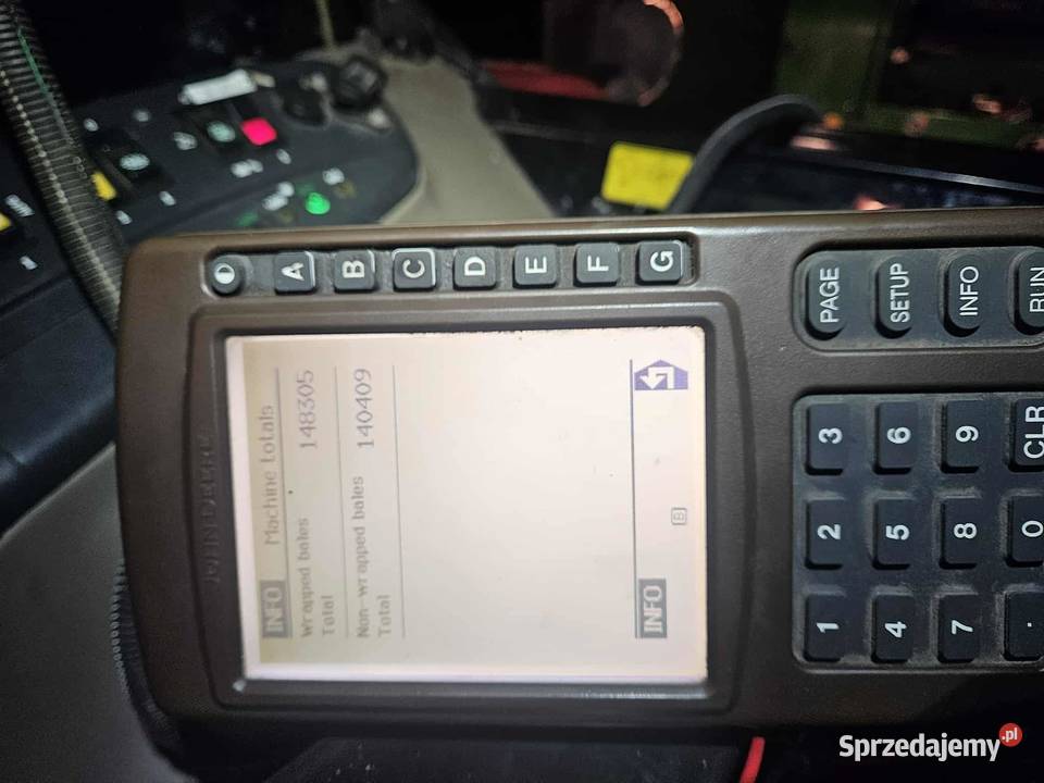 Prasoowijarka John Deere 678 TTsystem MaxiCut Prasy i owijarki Puńsk