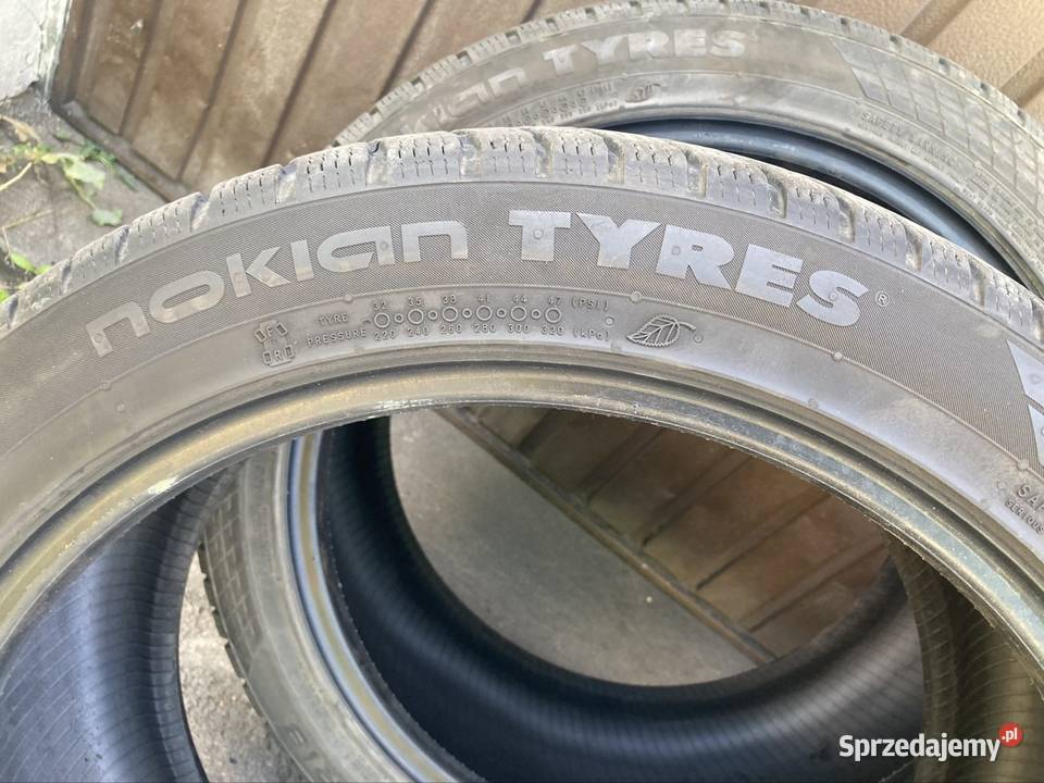 Opony zimowe Nokian WR Snowproof P 22545 R18 95V 18cale Samochodowe Bytom sprzedam