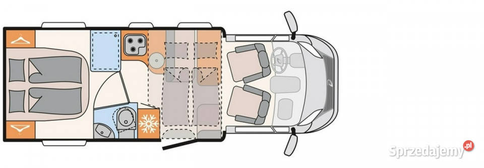 samochody kempingowe Dethleffs Trend T 6757 DBM Gaj