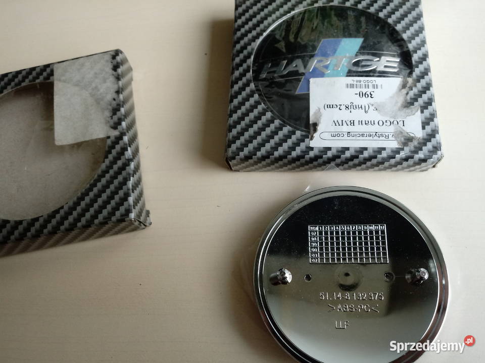 BMW HARTGE 51148132375 znaczki emblemat na maskę Tuning