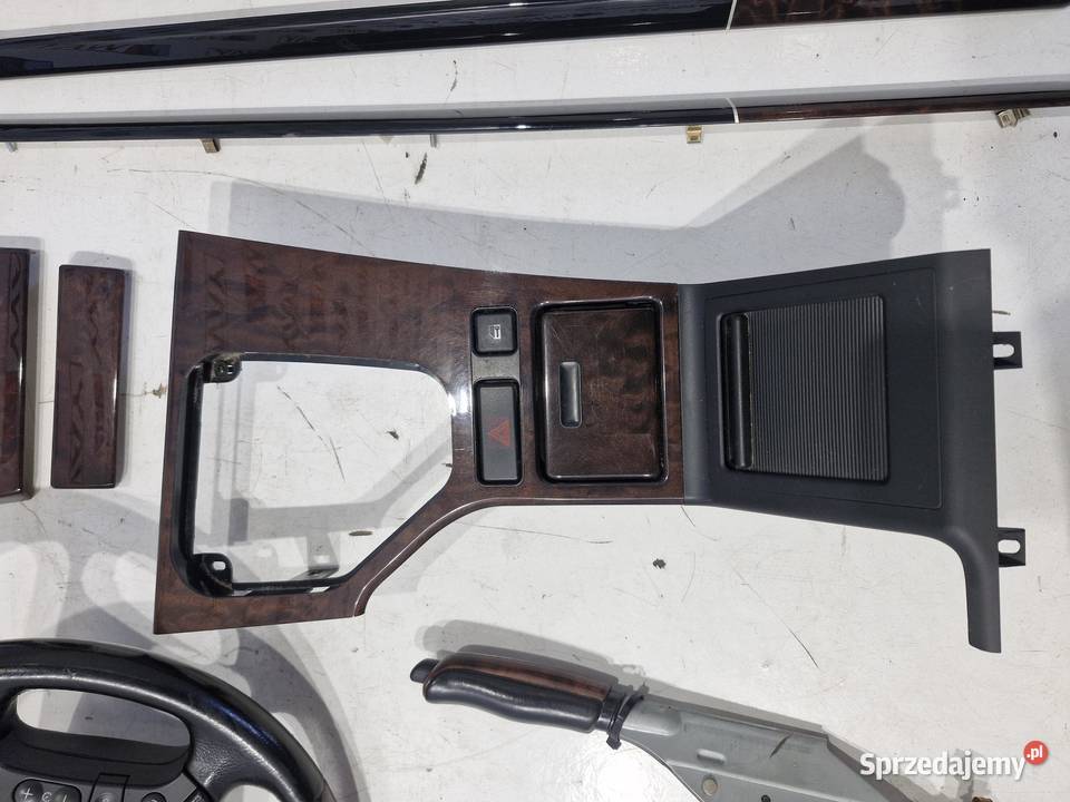 BMW E39 LISTWY KIEROWNICA DEKORY DREWNO EXLUSIVE