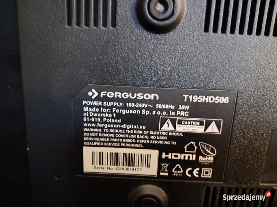 Telewizor Zawadzkie sprzedam