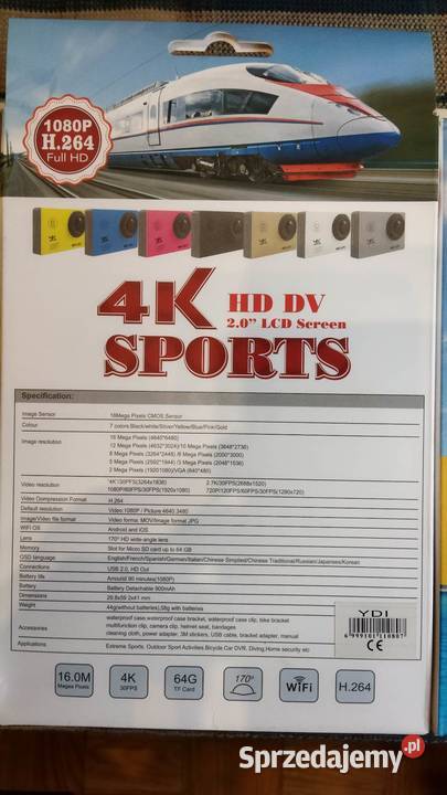 Kamera sportowa do motor rower wideo rejestrator Grodzisk Mazowiecki