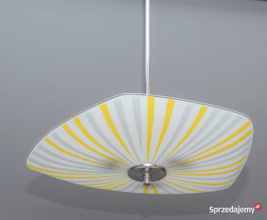 Lampa Look PopArt MidCentury Vintage PRL Napako śląskie Dąbrowa Górnicza sprzedam