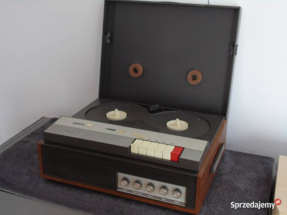Magnetofon szpulowy Philips EL 3556 Vintage. WYSYŁKA.