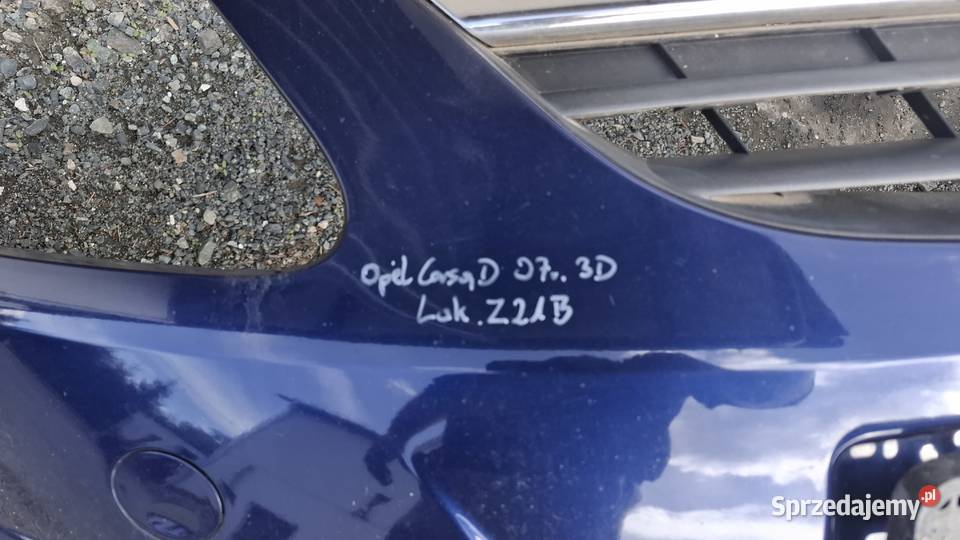 Opel Corsa D 2007 zderzak przedni KOMPLET grill