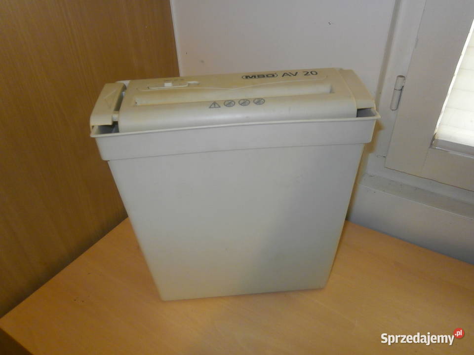NISZCZARKA DO PAPIERU MBO AV20 sprawna Pozostałe Łódź