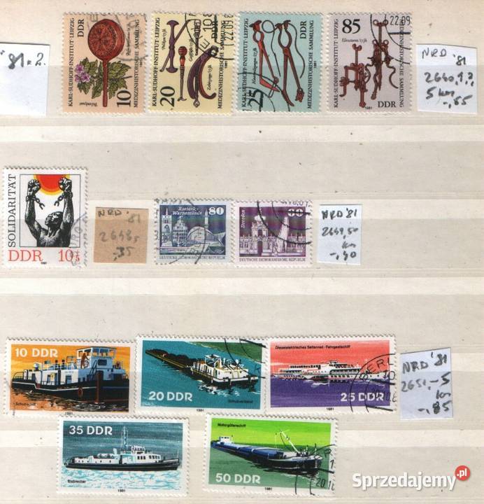 Zn NRD Mi 1668 9 71 kas 1971 Antyki, Sztuka, Kolekcje Gliwice