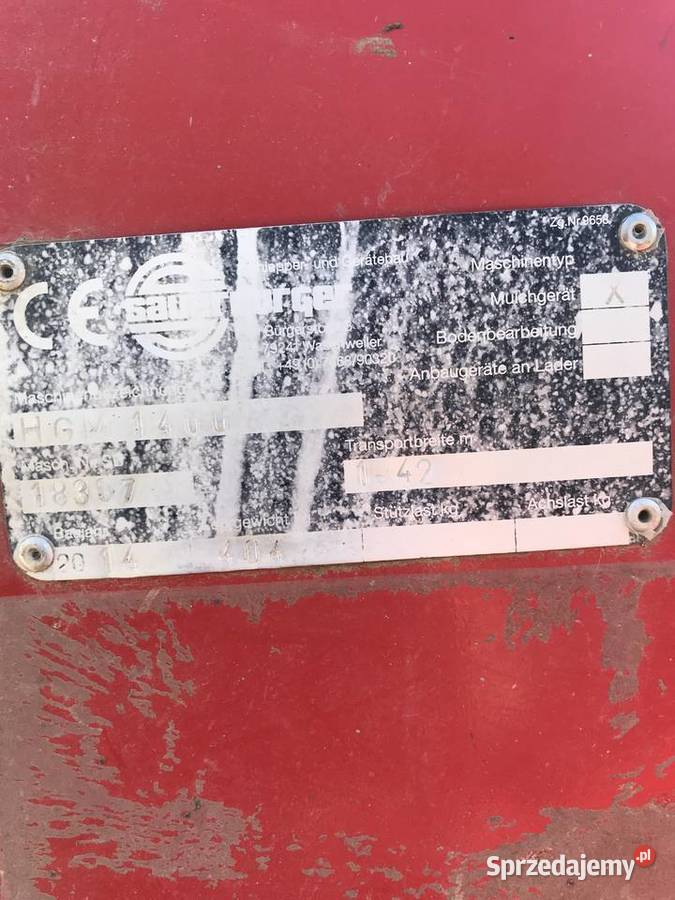 Rozdrabniacz Sauerburger 1400 nieuszkodzony Kotlarka