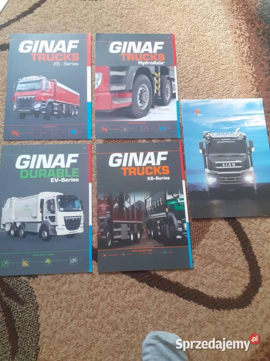 Sisu Trucks Ginaf Trucks prospekty mazowieckie