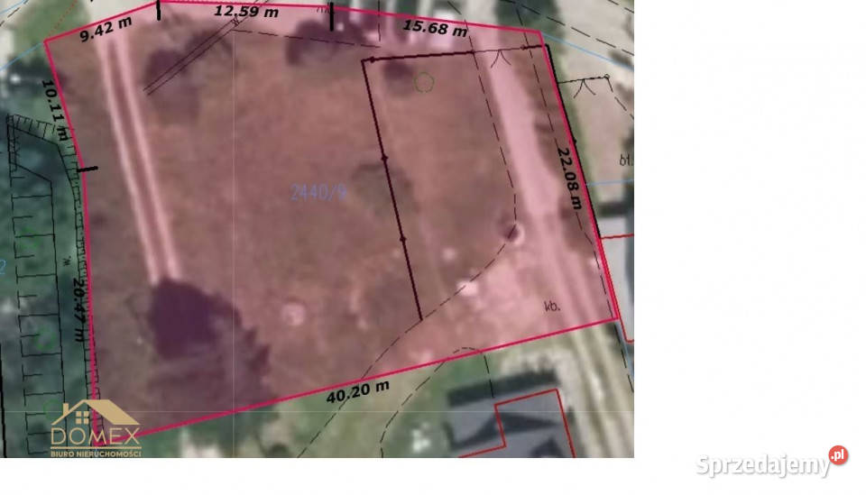 sprzedaży gruntu Ustroń 1032m2