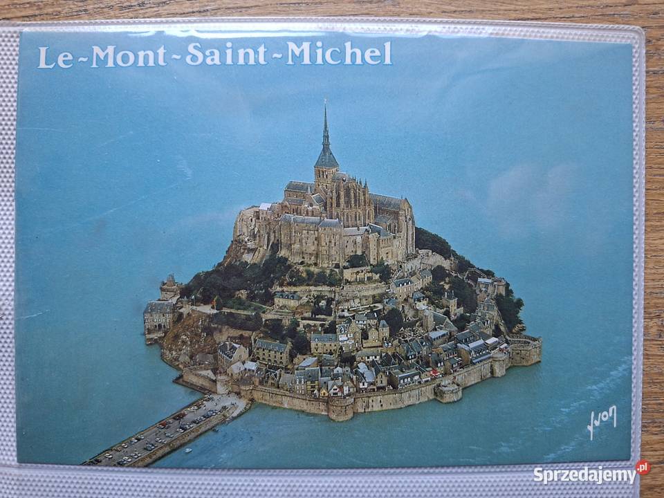 Francja Le Mont Saint Michel pocztówka Kraków