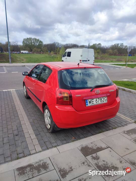 Corolla e12 2003 14 benzyna 97KM Corolla Warszawa