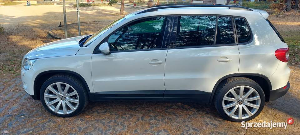 VW Tiguan I 20 iguan 2010r Biały Czarne Wnętrze manualna Tiguan Skarżysko-Kamienna