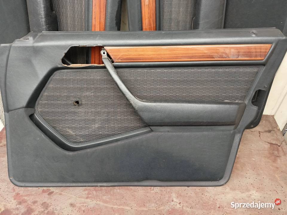 Mercedes W124 boczki drzwiowe czarne przód tył tapicerki samochodowe Skarżysko-Kamienna