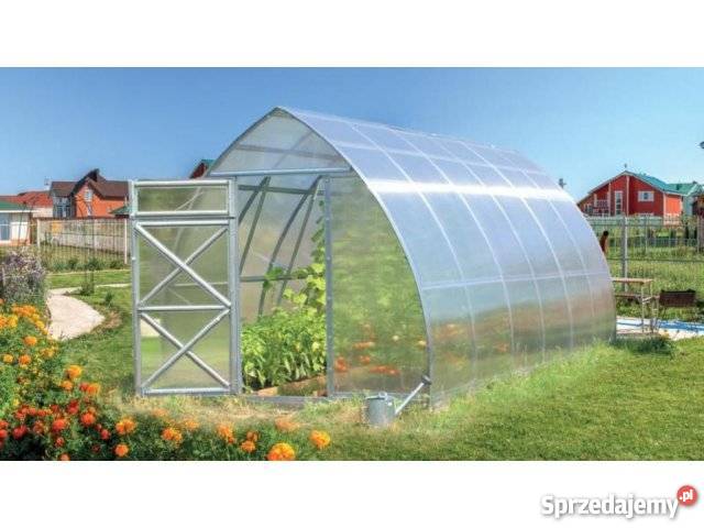 szklarnia ogrodowa cieplarnia z poliweglanu 6m2 Pawilony i namioty śląskie Bielsko-Biała