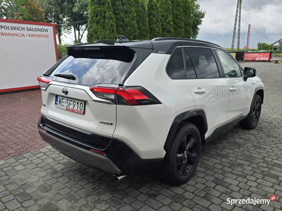 Toyota RAV4 SELECTION 25 HYBRID Biała Perła nieuszkodzony Włocławek sprzedam