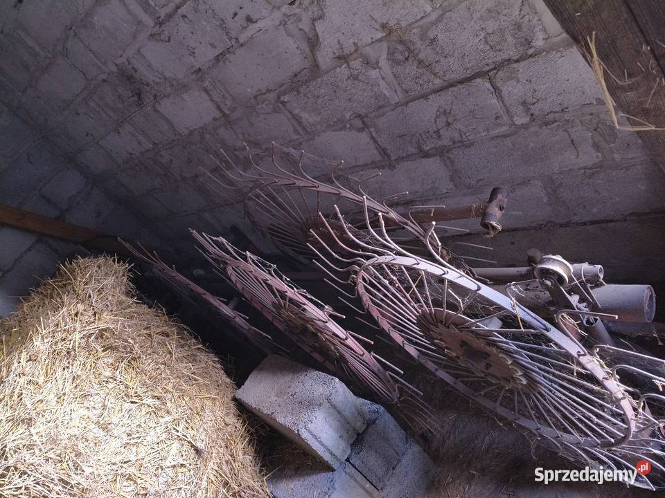 Przetrząsarko zgrabiarka pająk 5gwiazd słoneczko