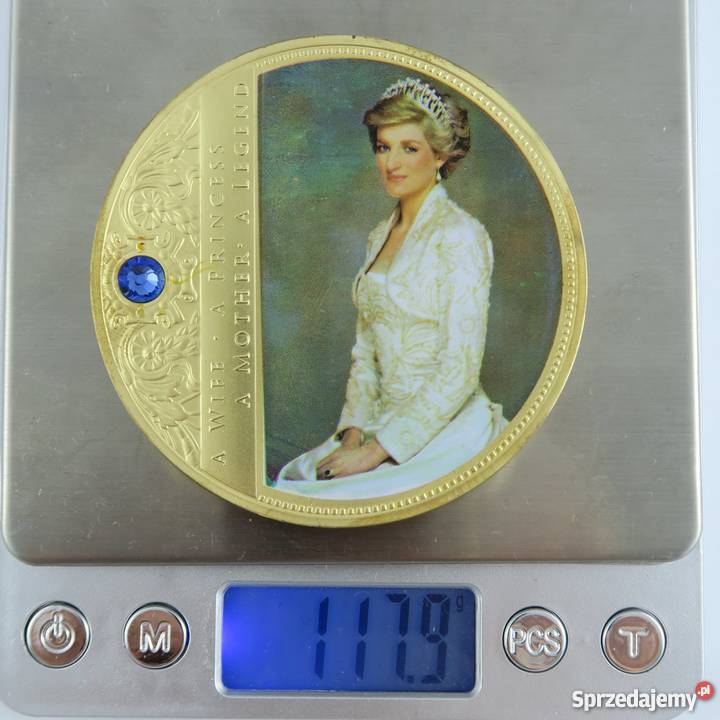 Księżna Diana Pierścień Szafir Złoto CERTYFIKAT Sosnowiec sprzedam