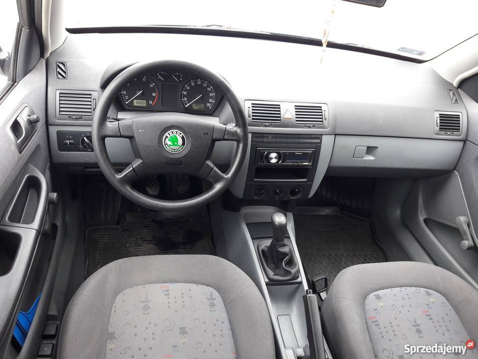 SKODA FABIA 14MPI 8V 90 przebieg Wspomaganie Gliwice