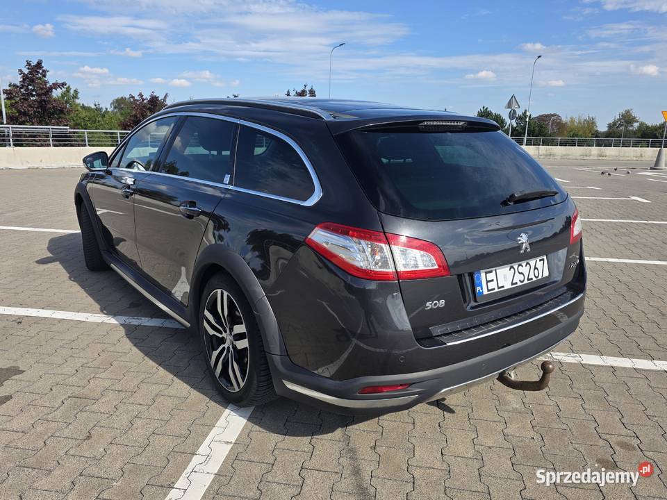 Peugeot 508 RXH Hybrid4 20 HDi 4x4 Panorama HUD Łódź sprzedam