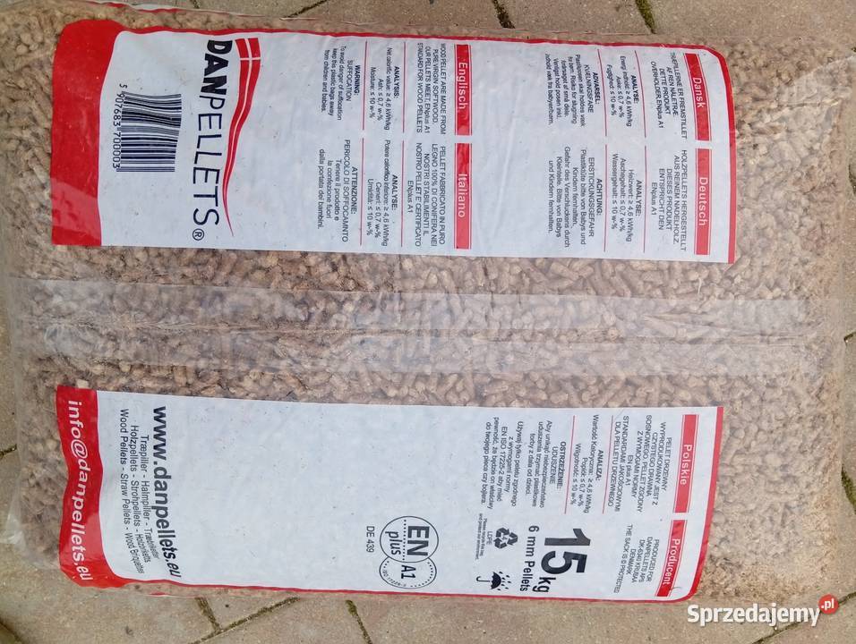 Pellet a1 Dannpellets premium Rząśnia sprzedam