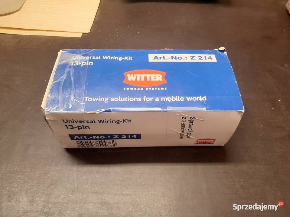 Wiązka haka uniwersalna Witter Instalacja z Szczecin