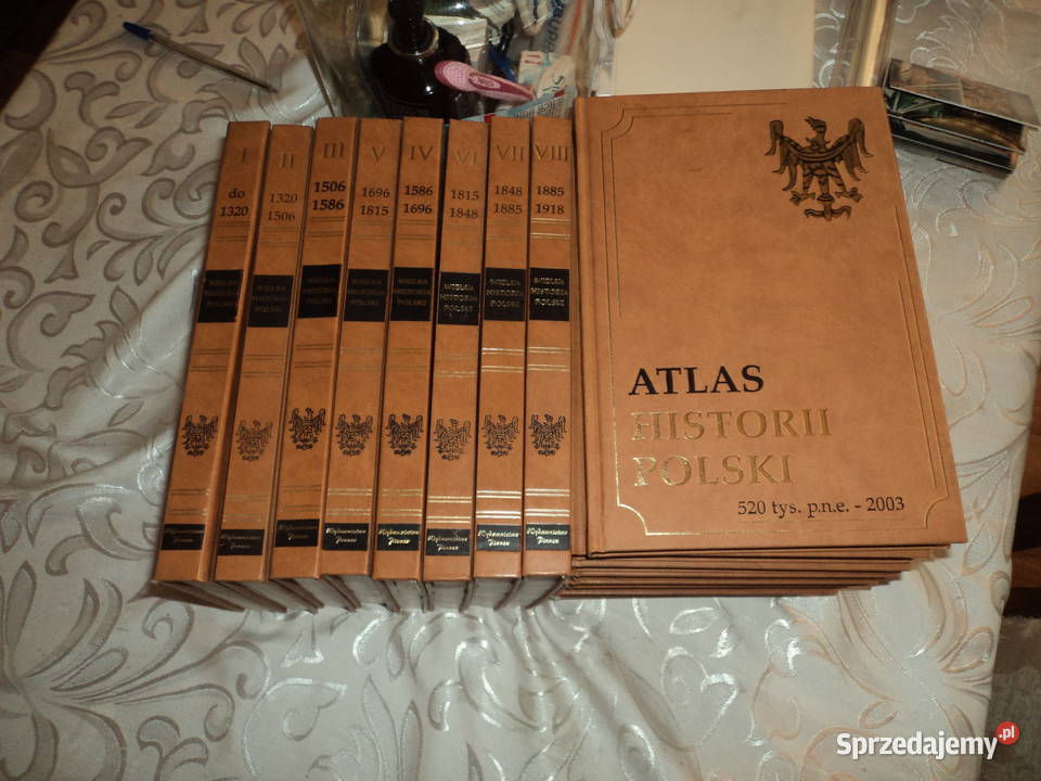Wielka Historia Polski 1 16 komplet z atlsem Nowy Sącz